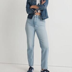 Madewell Light Blue Straight Leg Jeans